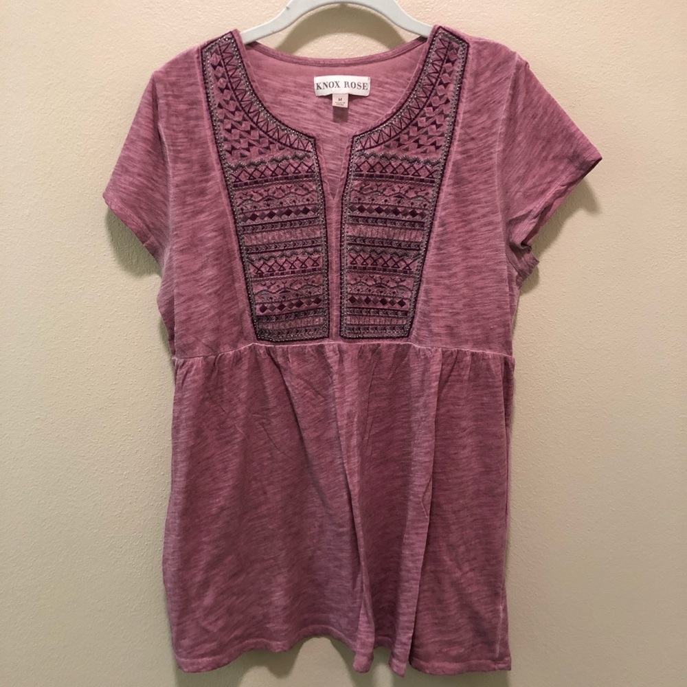 Knox Rose Embellished T-shirt